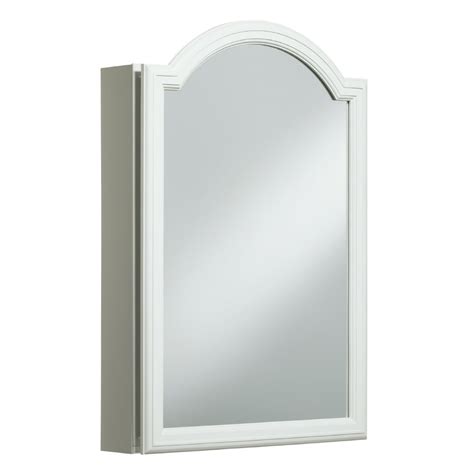Arched Bathroom Medicine Cabinet with Mirror Recessed and .